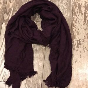 Lightweight Plum scarf